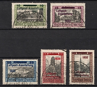 1932 Danzig Gdansk, Germany, Complete Set