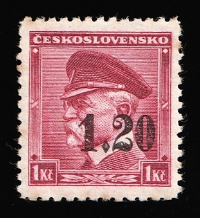1938 1.20kc on 1kc Occupation of Asch, Sudetenland, Germany