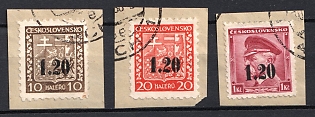 1938 Occupation of Asch on pieces, Sudetenland, Germany