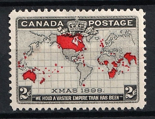 1898 2c Dominion of Canada, British Colonies