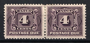 1906-28 4c Dominion of Canada, British Colonies, Official Stamps