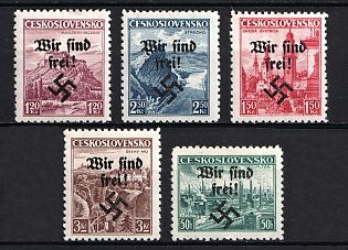 1938 Occupation of Rumburg, Sudetenland, Germany, Signed