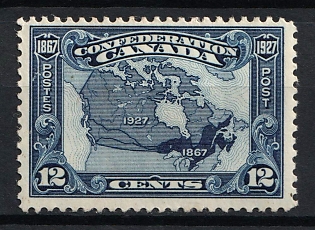 1927 12c Dominion of Canada, British Colonies