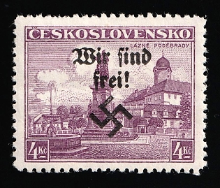 1938 4kc Occupation of Rumburg, Sudetenland, Germany