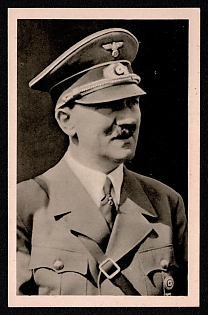 1939 'Adolf Hitler', Hitler, Third Reich Nazi Propaganda Postcard