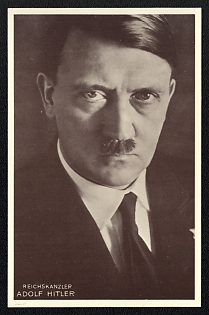 1933-1945 'Reich Chancellor Adolf Hitler', Hitler, Third Reich Nazi Propaganda Postcard