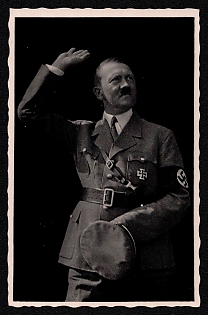 1938 'Adolf Hitler', Hitler, Third Reich Nazi Propaganda Postcard