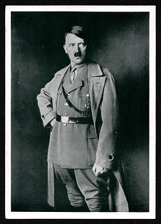 1938 'Adolf Hitler', Hitler, Third Reich Nazi Propaganda Postcard