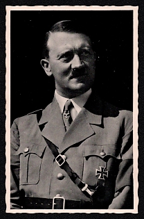 1938 'Adolf Hitler', Hitler, Third Reich Nazi Propaganda Postcard