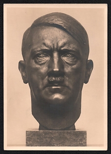 1933-1945 'Munich. House of German Art. H. Schwegerle, Munich: the Fuhrer', Hitler, Third Reich Nazi Propaganda Postcard
