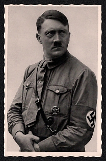 1939 'Adolf Hitler', Hitler, Third Reich Nazi Propaganda Postcard