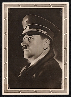 1939 'Adolf Hitler', Hitler, Third Reich Nazi Propaganda Postcard