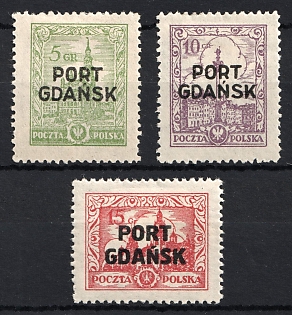 1926 Port Gdansk, Danzig Gdansk, Germany, Complete Set