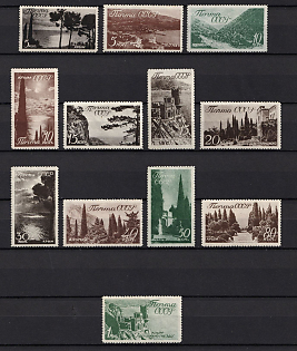 1938 Crimea and Caucasus, Soviet Union, USSR, Russia, Complete Set
