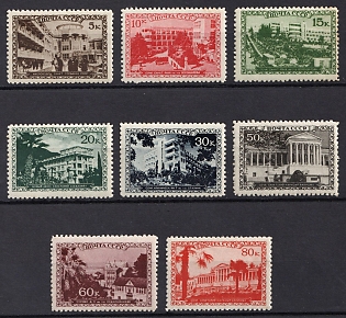1939 Sanatoriums of the USSR, Soviet Union, USSR, Russia, Complete Set