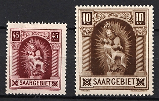 1925 Saar, Germany, Complete Set