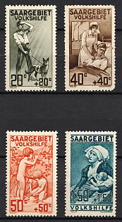 1926 Saar, Germany, Complete Set
