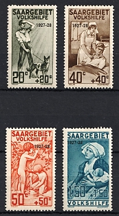 1927 Saar, Germany, Complete Set