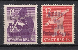 1945 Fredersdorf (Berlin), Germany Local Post, Signed