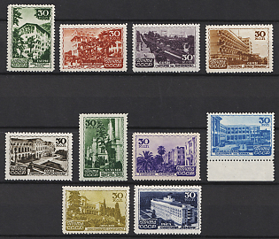 1947 Resorts of the USSR, Soviet Union, USSR, Russia, Complete Set