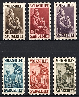 1928 Saar, Germany, Complete Set