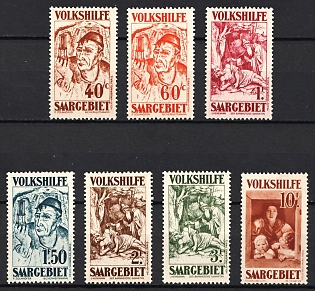 1931 Saar, Germany, Complete Set