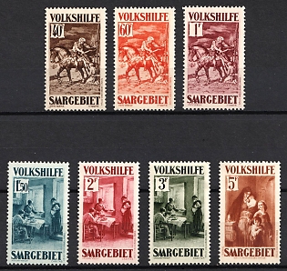 1931 Saar, Germany, Complete Set