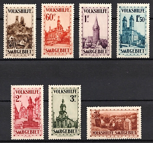 1932 Saar, Germany, Complete Set