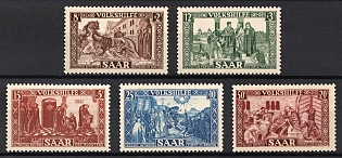 1950 Saar, Germany, Complete Set