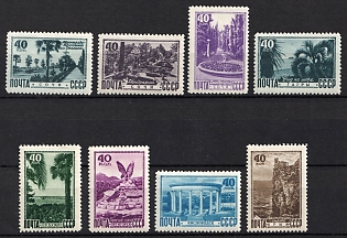 1949 Views of Crimea and Caucasus, Soviet Union, USSR, Russia, Complete Set