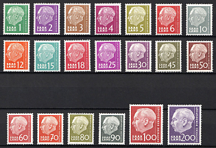1957 Saar, Germany, Complete Set