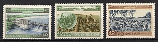 1954 The Agriculture in the USSR (1st Issue), Soviet Union, USSR, Russia, Complete Set