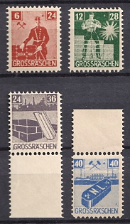 1946 Grossraschen, Germany Local Post, Complete Set