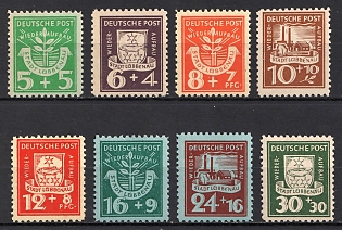 1946 Lubbenau (Spreewald), Germany Local Post, Complete Set