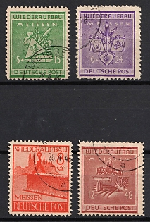 1945 Meissen, Germany Local Post, Complete Set