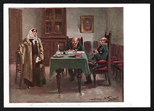 1929 'The Interrogation of the Revolutionary' Soviet Union Picture Postcard
