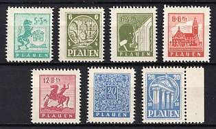 1945 Plauen (Vogtland), Germany Local Post, Complete Set