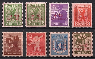 1946 Storkow (Mark), Germany Local Post, Complete Set