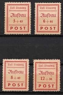 1946 Strausberg (Berlin), Germany Local Post, Complete Set
