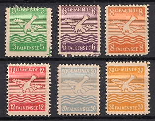 1945 Falkensee (Berlin), Germany Local Post, Unofficial Issue, Complete Set