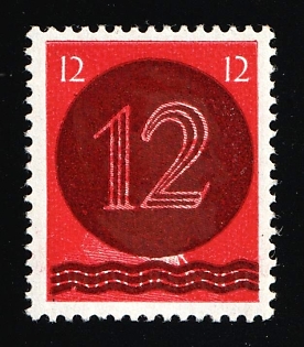 1945 12pf Holzhausen, West Saxony, Soviet Russian Zone of Occupation