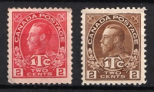 1916 Dominion of Canada, British Colonies