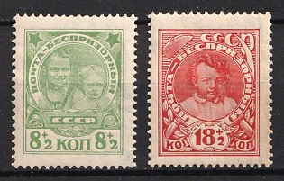 1927 Post-Charitable Issue, Soviet Union, USSR, Russia, Complete Set