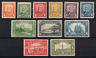 1928-29 Dominion of Canada, British Colonies, Complete Set