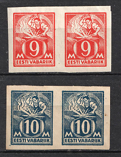 1922 Estonia, Pair, Type B