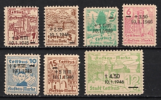 1946 Cottbus, Germany Local Post