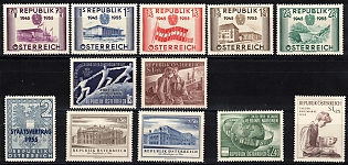 1955 Second Republic of Austria, Complete Year 1955