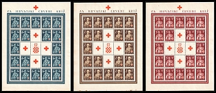 1941 Croatia, NDH, Complete Set, Full Sheets