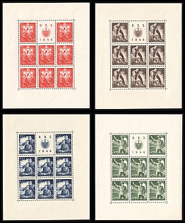 1944 Croatia, NDH, Complete Set, Full Sheets