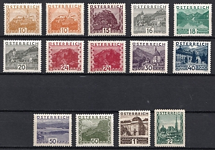 1929 Republic of Austria, Complete Set
